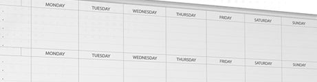 Whiteboard Year Planner