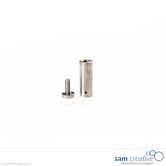 Whiteboard Glass Solid Steel Spacer For Rail 1 pcs