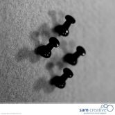 Pinboard Pin black 40x