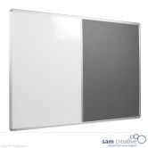 Whiteboard Pinboard combi board 90x120 cm