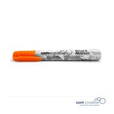 Glassboard marker wet erasable orange