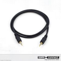 3.5mm mini Jack Pro Series cable, 1m, m/m