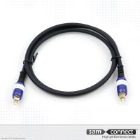 Optical TOSLINK audio cable, 1m, m/m