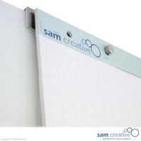 Flipchart clamp Glass Series