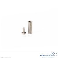 Whiteboard Glass Solid Steel Spacer For Rail 1 pcs