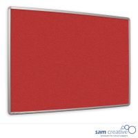 Pinboard Bulletin Linoleum Red 100x150 cm