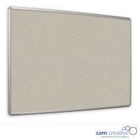 Pinboard Bulletin Linoleum Ivory White 100x150 cm