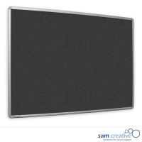 Pinboard Bulletin Linoleum Anthracite 60x90 cm
