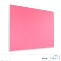 Pinboard Frameless Candy Pink 120x240 cm (W)