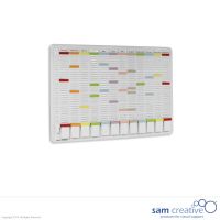 T-card Year Planner 13 columns, 32 slots,60x85 cm