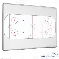 Whiteboard Ice Hockey 60x90 cm