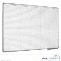 Whiteboard 1-Week Mon-Fri 45x60 cm