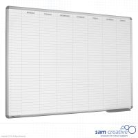 Whiteboard 1-Week Mon-Sun 60x90 cm
