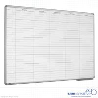 Whiteboard 8-Week Mon-Fri 45x60 cm
