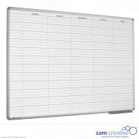 Whiteboard 12-Week Mon-Fri 60x120 cm