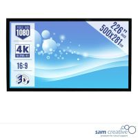 Projector screen 4K|UHD Cinema 226" 500x281 cm