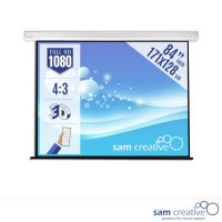 Projector screen HD Electric 4:3 84" 171x128 cm