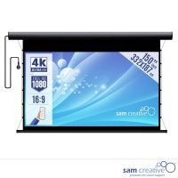 Projector screen 4K|UHD Electric 150" 332x187 cm black casing