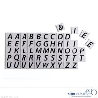 Magnetic letters complete set 55 pcs.