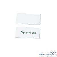 Magnetic blank scrum headers 8x14 cm (10x)