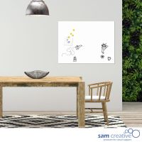Whiteboard Flexible magnetic 90x120 cm