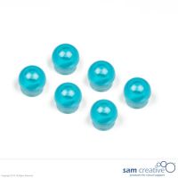 Whiteboard magnet 15mm ball blue