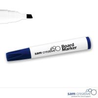 Whiteboard marker regular chisel tip blue