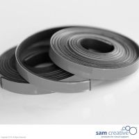 Magnetic whiteboard planning tape 5mm grey 2m