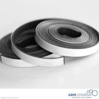 Magnetic whiteboard planning tape 5mm white 2m