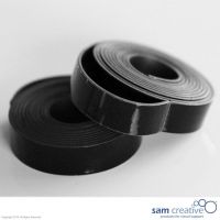 Magnetic whiteboard planning tape 10mm black 2m
