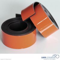 Magnetic whiteboard planning tape 20mm brown 2m