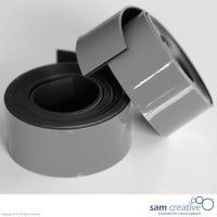 Magnetic whiteboard planning tape 20mm grey 2m