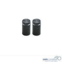 Install Set Whiteboard Glass Solid Black (set 2)