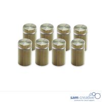 Install Set Whiteboard Glass Solid Gold (set 8)
