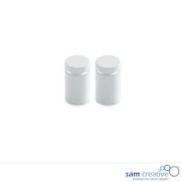 Install Set Whiteboard Glass Solid White (set 2)