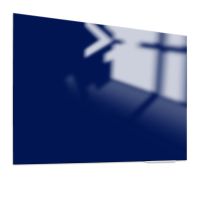 Whiteboard Glass Elegance Marine Blue 90x120 cm
