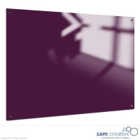 Whiteboard Glass Solid Perfectly Purple 60x90 cm