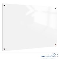 Whiteboard Glass Solid Transparent 100x180 cm