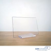 Whiteboard Desk Series Transparent 45x60 cm