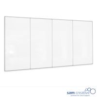 Whiteboard wall Pro Series 4-panels 200x480 cm
